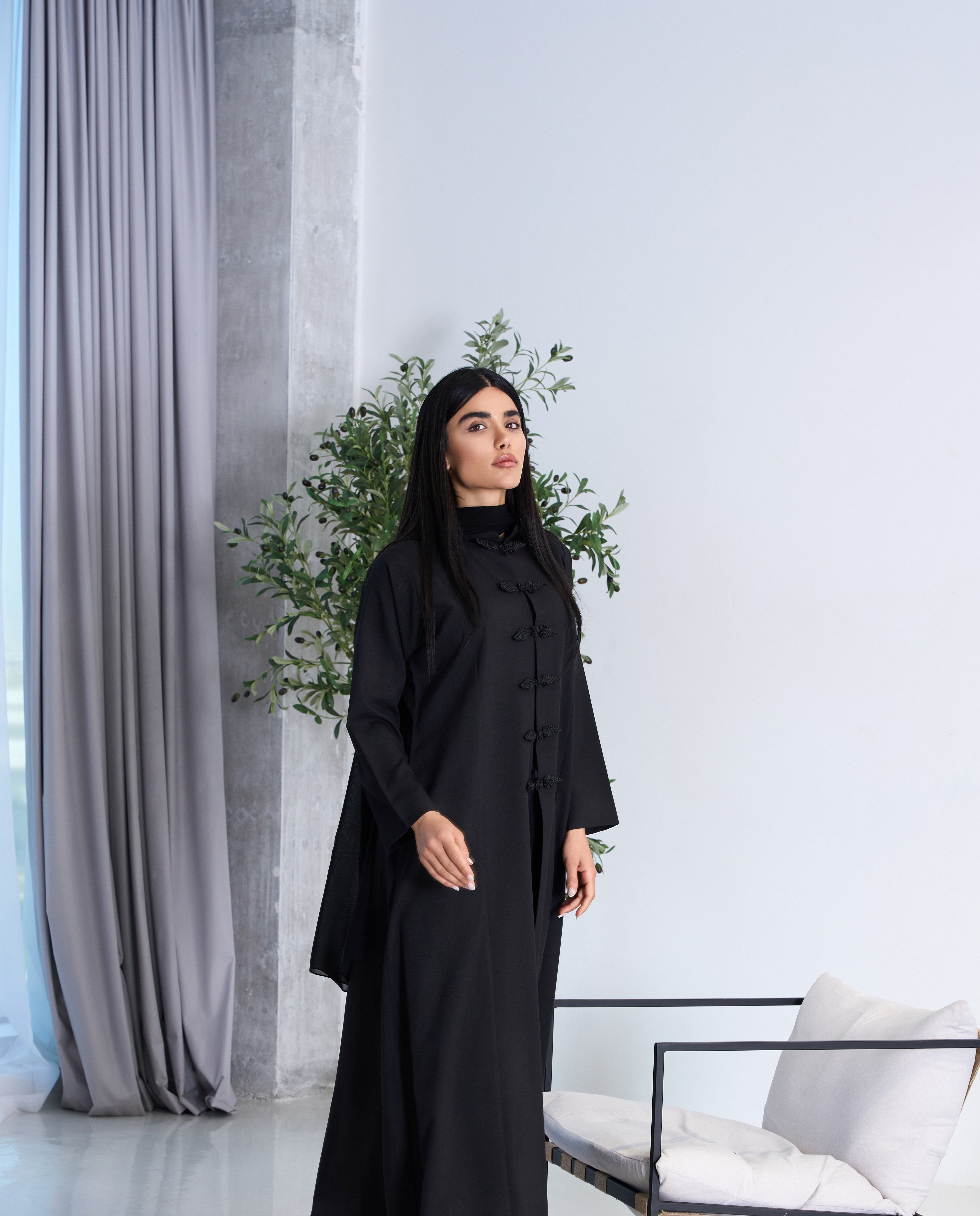 Noir Heritage Abaya