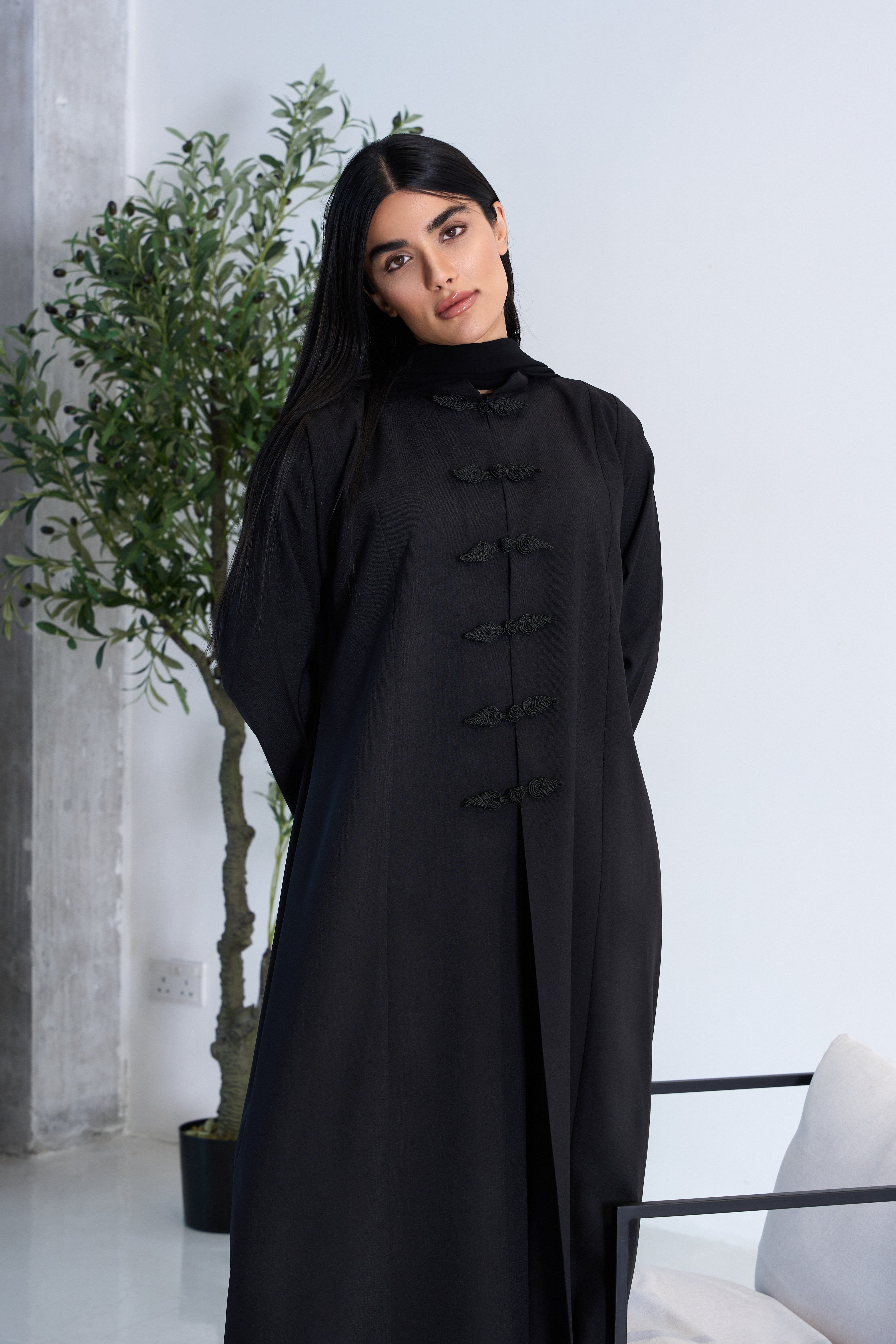 Noir Heritage Abaya
