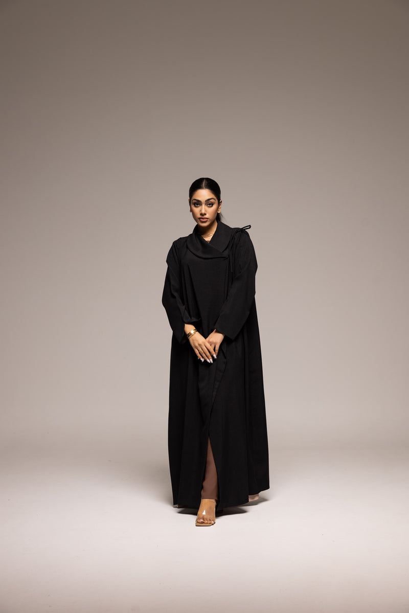 Midnight Mystique: The Cape Abaya Reimagined