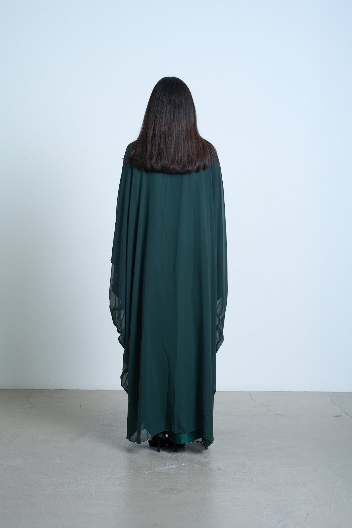 Emerald Bloom Kaftan