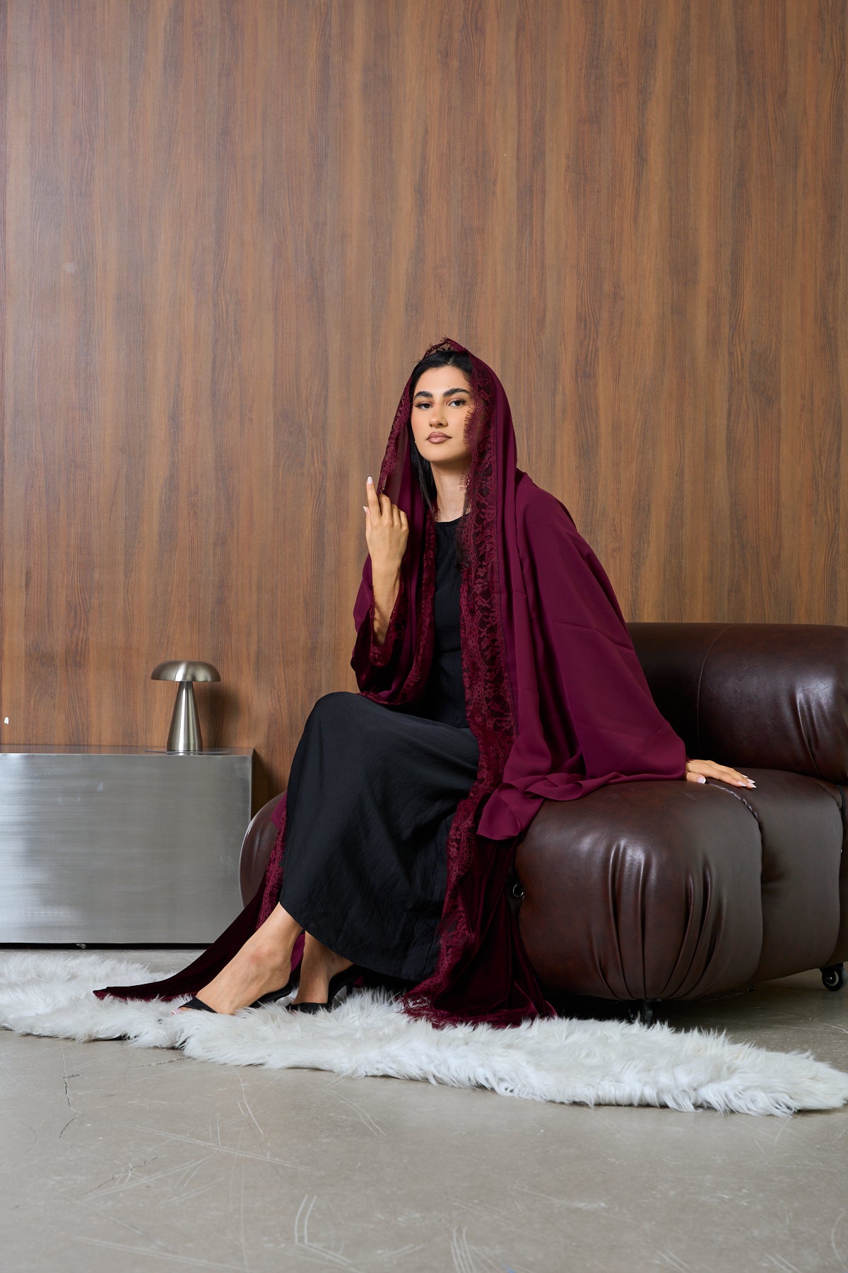 Amani Garnet Abaya