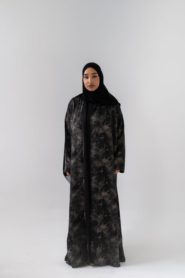 Midnight Smoke  Abaya