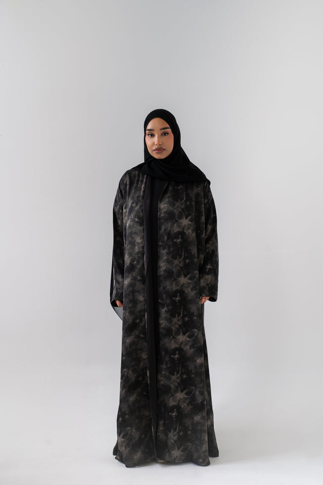 Midnight Smoke  Abaya