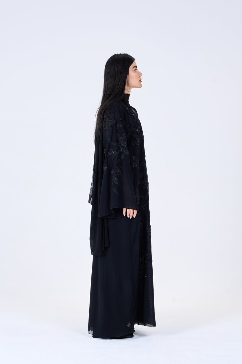 Botanical Lace Abaya