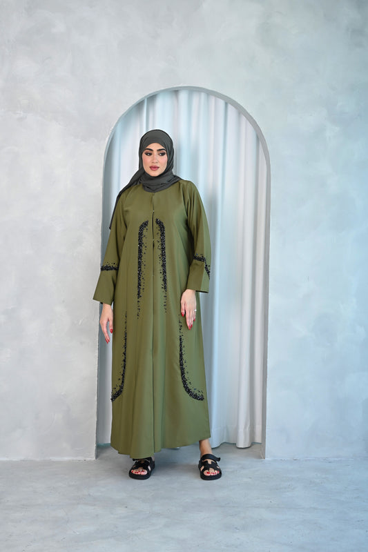 Zahra Olive Abaya