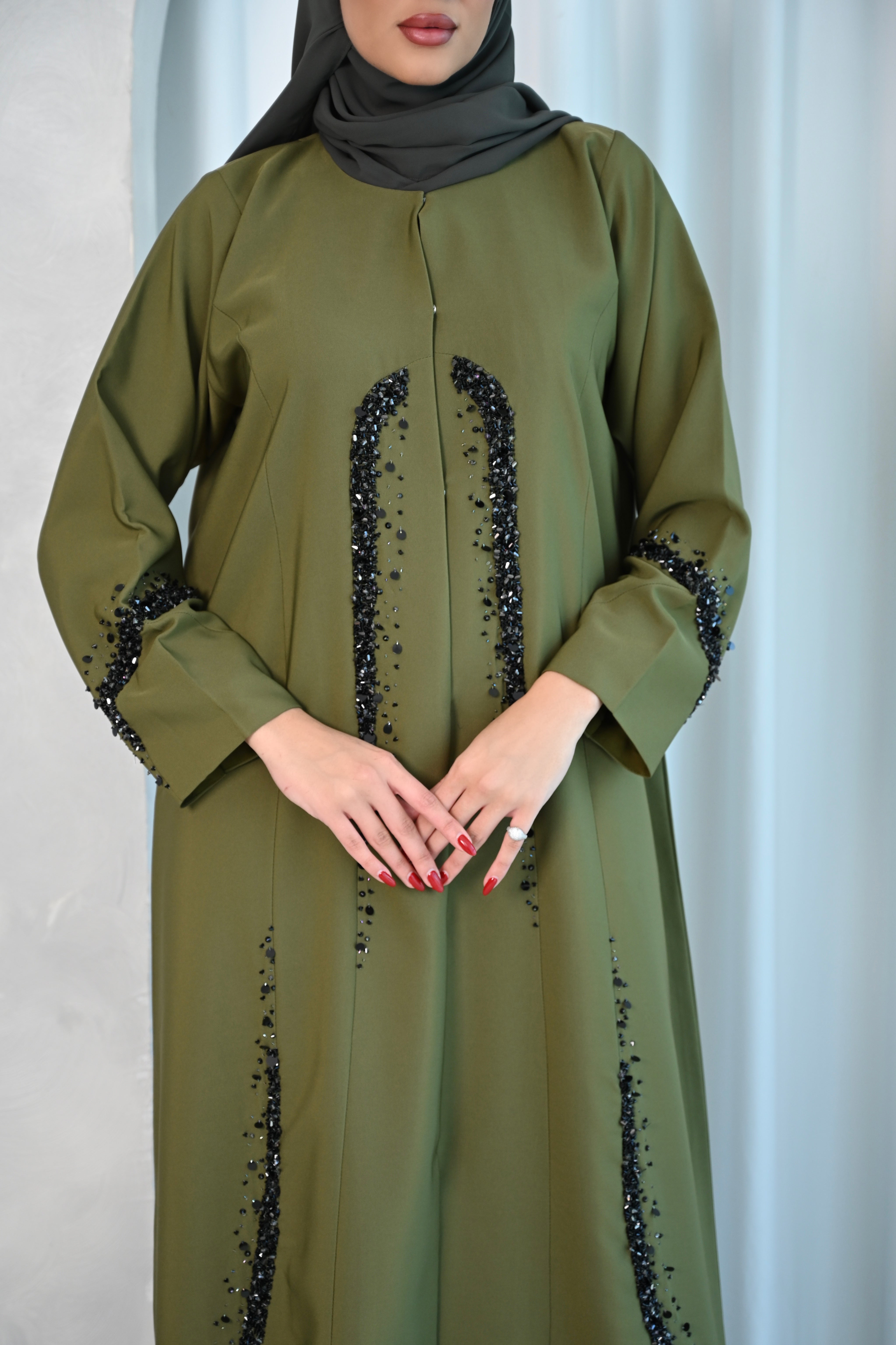 Zahra Olive Abaya