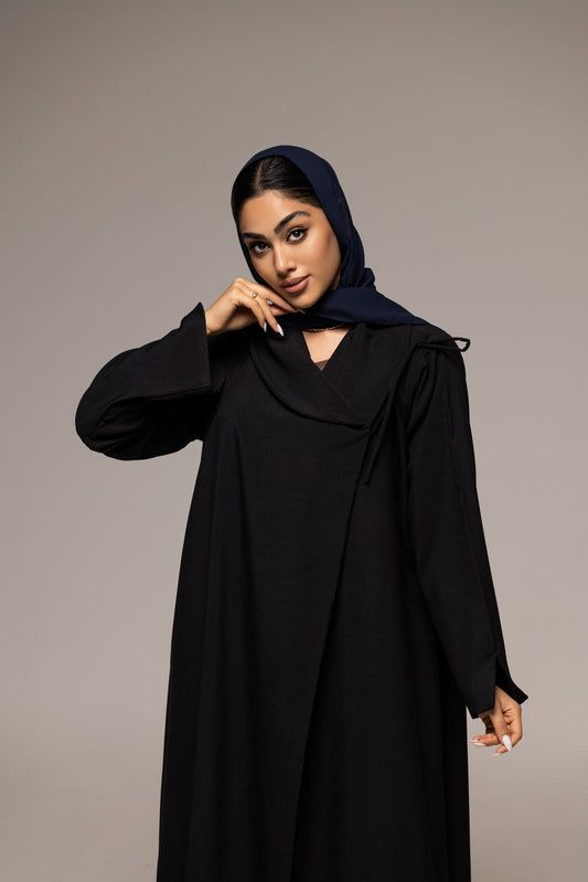 Midnight Mystique: The Cape Abaya Reimagined