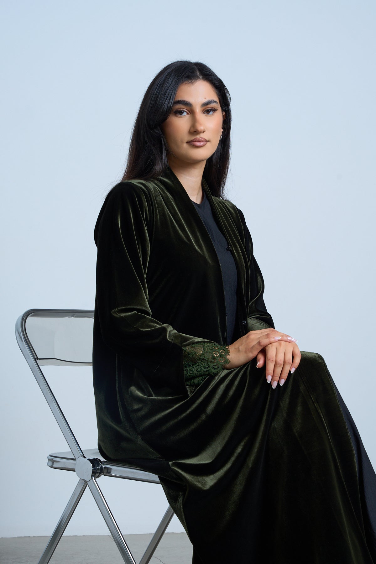 Hala Verdant Grace Abaya