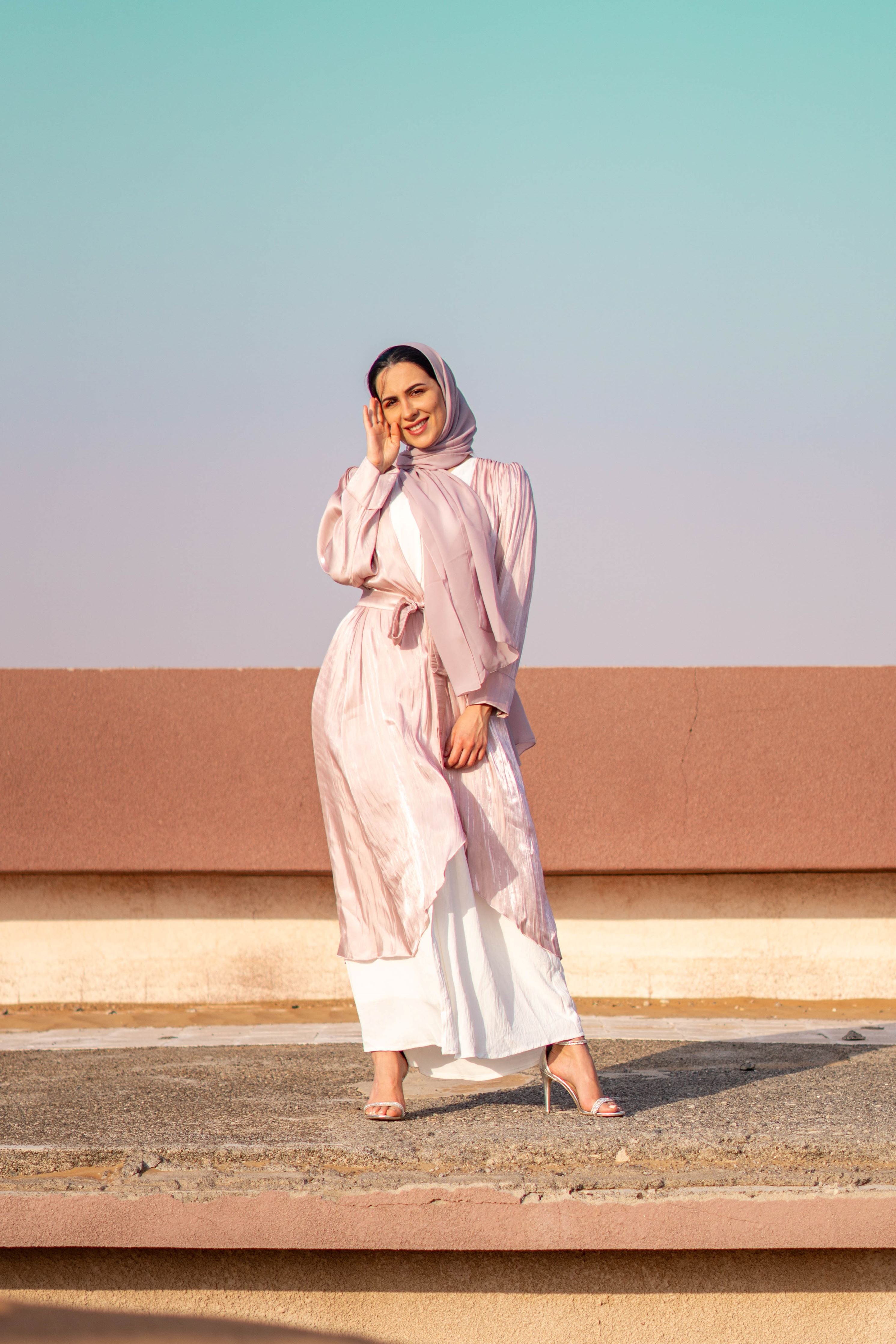 Luxe Open Abaya